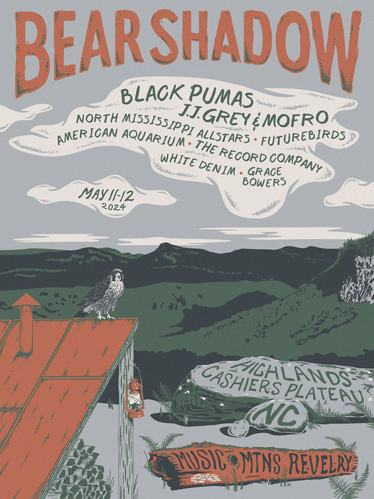 2024 Bear Shadow Festival Poster
