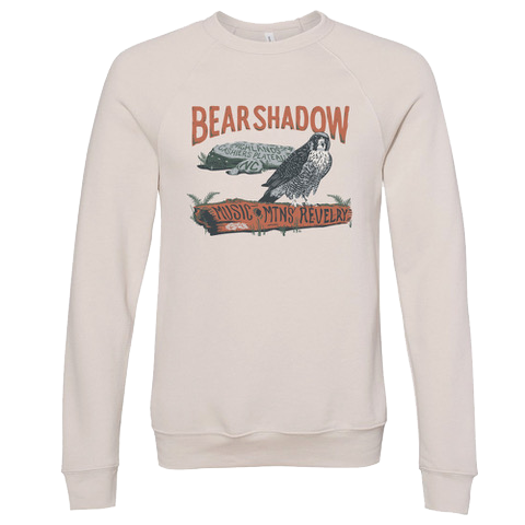 2024 Bear Shadow Cream Crewneck Sweatshirt