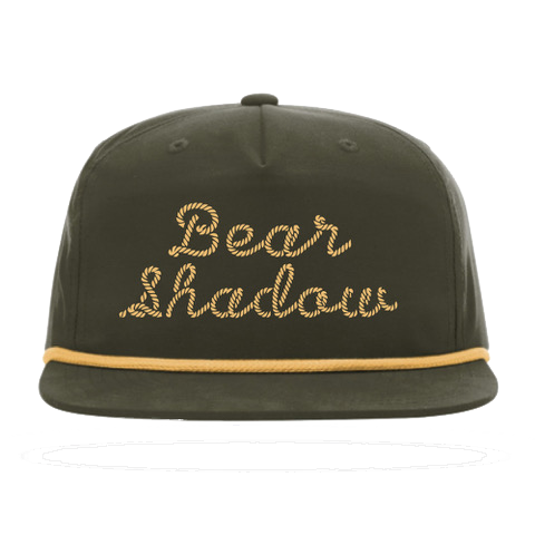 2024 Bear Shadow Green Rope Hat