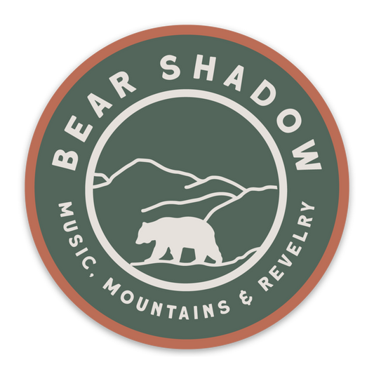 Bear Shadow Dark Circle Sticker