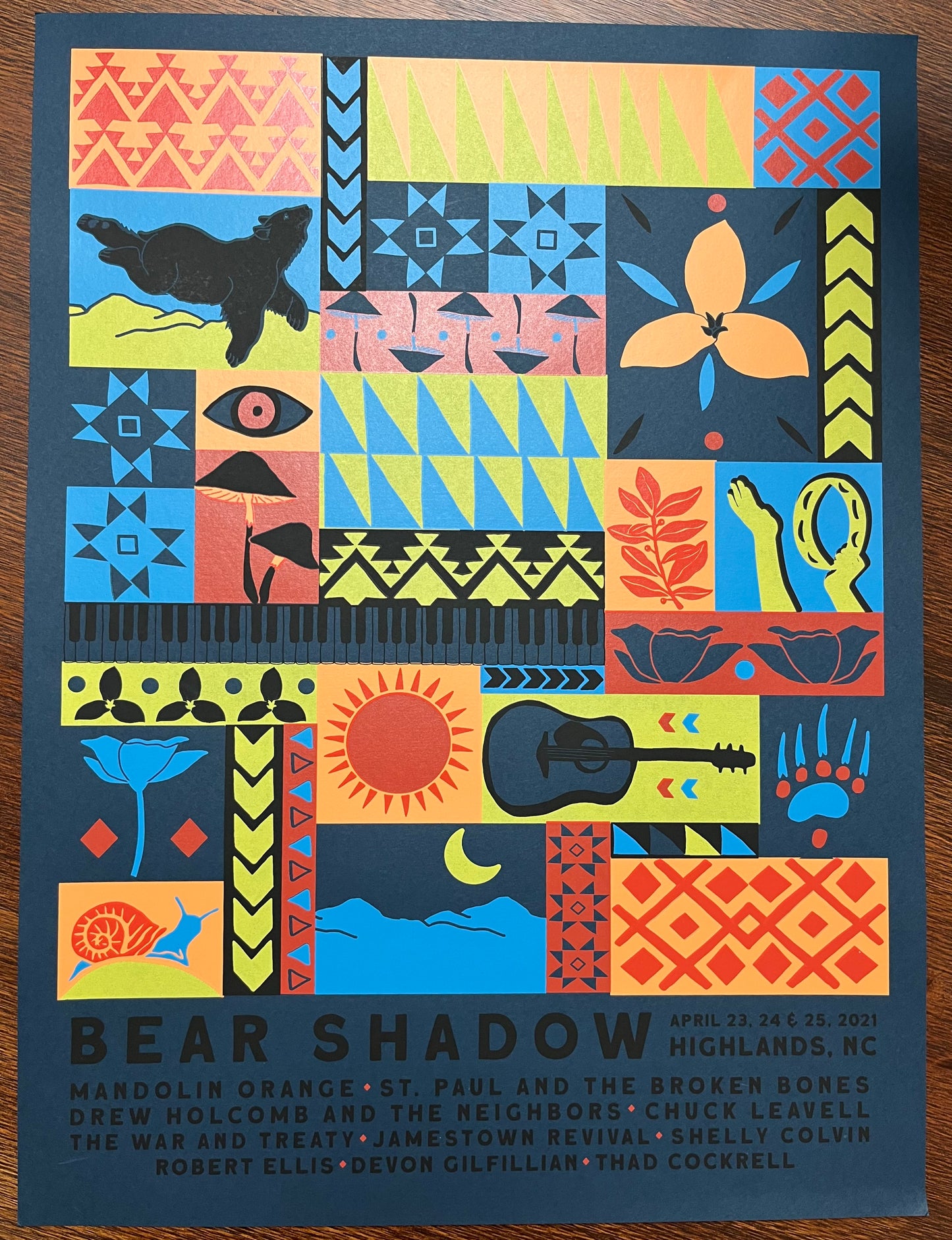 Bear Shadow Festival Poster 2021